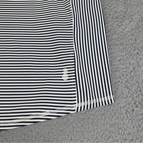 Tommy Bahama Shift Womens XL Black White Dress Aubrey Cassia Striped IslandZone - Picture 7 of 9